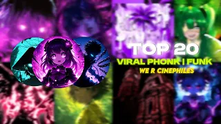 Top 20 Best Phonk Songs Of 2025 | Viral Phonk/Funk Songs 2025