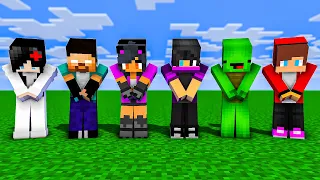 ALAN WALKER DANCE MEME APHMAU, AARON, HEROBRINE, SADAKO, MIKEY AND JJ - MINECRAFT ANIMATION #shorts