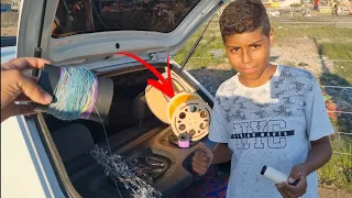 Troquei  uma CARRETILHA por uma Latinha Cheia de LINHA CHILENA