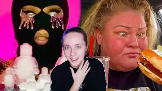 ЖЕСТЬ 😱 ЧТО ЭТИ МУКБАНГЕРЫ СЕБЕ ПОЗВОЛЯЮТ? реакция на кринжовую подборку асмр и мукбанг