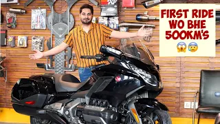 500km 😱😰 Ride On Honda Goldwing 🔥❤️ | ZS MOTOVLOGS |