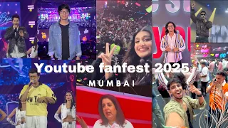 YouTube Fanfest INDIA 2025 ( Mumbai )Vlog 😍❤️ 
