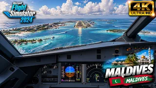 🔥 DLSS 5 + RTX 5090 IS INSANE! 🤯 | Maldives Landing 🇲🇻 | MSFS 2024