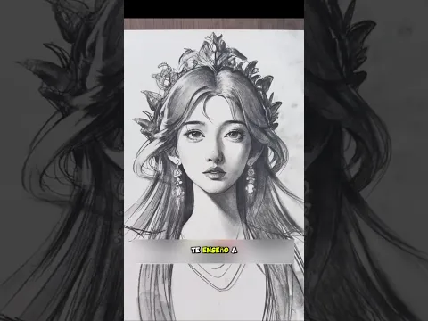 Dibujo de un rostro paso a paso #dibujoscreativos #dibujo