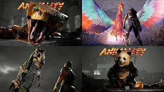Mortal Kombat 1 Khaos Reigns - ALL ANIMALITIES @ 4K 60ᶠᵖˢ ✔