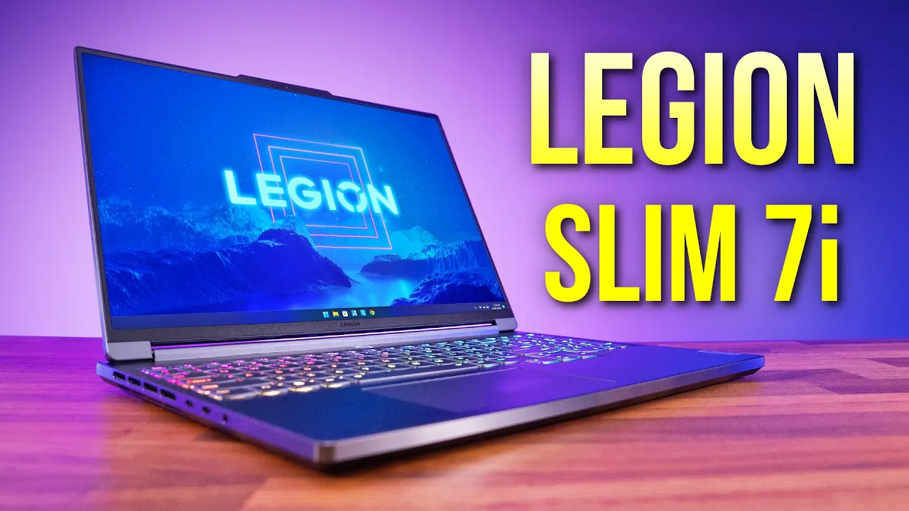 Vido-Test de Lenovo Legion Slim 7 par Jarrod'sTech
