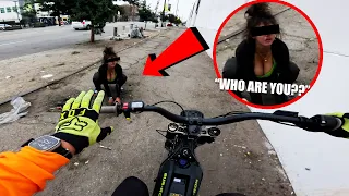 RIDING MY SURRON IN LA COMPTON GANG ZONES AND WENT TOO FAR..