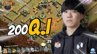 ELE DEU PT COM 100 BÁRBAROS E 100 ARQUEIRAS ! SÓ ATAQUES MONSTROS DE CV14 NO CLASH OF CLANS
