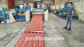 Lámina galvateja，Ternium Galvateja Plus ,  rolling machine for tile formation,jsrrollformer.com