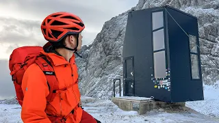 Overnight in an Alpine Skyscraper