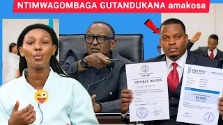 NTIMWAGOMBAGA GUTANDUKANA PEREZIDA ABIJEMO IMPAMVU M IRENE AKOMEJE KWIHAKANA IDRISSA