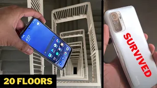 Redmi Note 10 - Dropping from 300 Feet | 14 HRS Freeze Test | Scratch Test - Extreme Torture Test