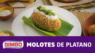 Molotes de plátano - Resuelve con