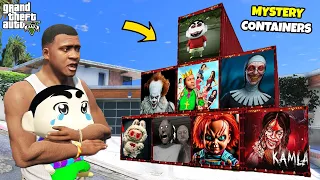 Franklin Opens EVERY GHOST MYSTERY CONTAINER in GTA 5 l Varun the gamer