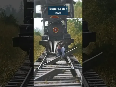 One of Buster Keaton’s craziest stunts 😳