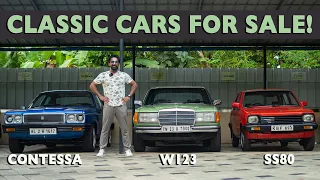 Contessa, Benz W123, Maruti SS80 Classic Cars  for sale| Motolux by AK
