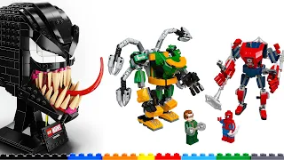 New LEGO Venom "bust" & Spider-Man vs. Doc Ock Mech sets: My thoughts!