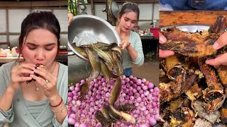How to cook fried fish with pickled salad recipe