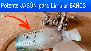 💥PREPARA TU JABON POTENTE PARA LIMPIAR LOS BAÑOS CON INGREDIENTES QUE YA TIENES EN CASA - VINAGRE