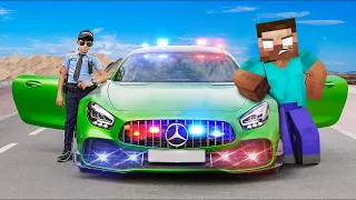 Minecraft Adventure with Police Officers Jason and Alex