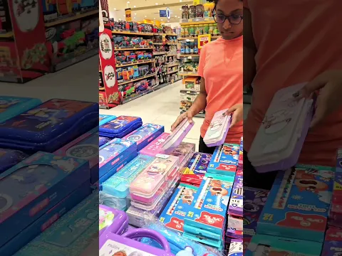 Starlett BACK TO SCHOOL Shopping🤩Buying Cute Pen/Pencil Case/Pouch👝🖊️ In Bahrain #stationaryshopping