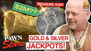 TOP 5 GOLD & SILVER DEALS | Pawn Stars