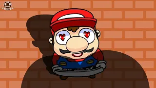MARIO MURIÓ DE LA FORMA MÁS MACHA POSIBLE  2 / Mario Calamardo Aplastado 2 - SUJES