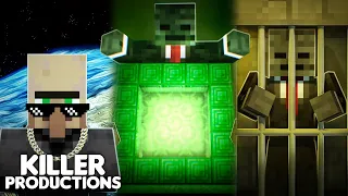 A SAGA DO PORTAL SECRETO  (SÉRIE COMPLETA) l GROXMC (DUBLADO) MINECRAFT