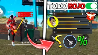 ✅SENSIBILIDAD FREE FIRE SEGUIMIENTO CABEZA😱 CONFIGURACIÓN PARA DAR TODO ROJO EN FREEFIRE