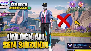 COMO TER TODAS AS SKINS DO FREE FIRE GRÁTIS ANDROID UNLOCK ALL ATUALIZADO SEM ROOT SEM SHIZUKU