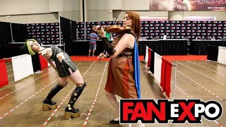 Violin Girl Surprises Cosplayers with their Themes - FanExpo 2022 Part 1