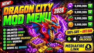 Dragon City Mobile HACK!/MOD APK v26.10.4 (VIP Unlimited Money & Gems) Works Android iOS 2026!