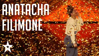 Anatacha Filimone wins second GOLDEN BUZZER│Supertalent 2021│Audicije