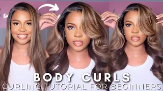 HOW TO: PERFECT BODY CURLS TUTORIAL + CUTTING LAYERS + PIN CURLS (STEP-BY-STEP)