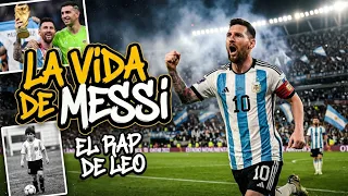 LA VIDA DE MESSI EN RAP 🔥 De Rosario al Mundial 🐐 | Historia de Leo Messi
