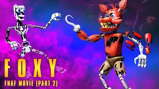 I made Articulated Foxy figure with secret magnetic system | FNAF clay art