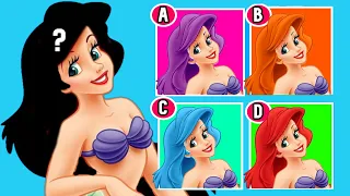 ADIVINA EL COLOR DE PELO DEL PERSONAJE DE DISNEY