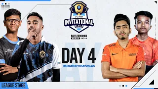 Rooter Invitational Series | League Stage | Day 4 | BGMI Live ft. Revenge Esports, OR Esports, TSM