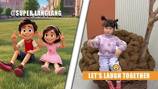 Langlang and Julie's funny compilation.#funny #comedyvideos