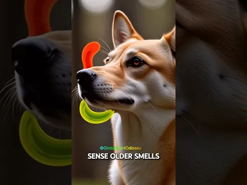 Dogs Can Smell Time #dogs#science#facts#animals#shorts