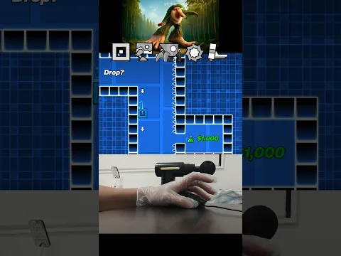 Geometry Dash Wall Climb Challenge