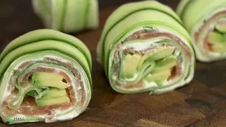 Salmon Cucumber Philly Roll