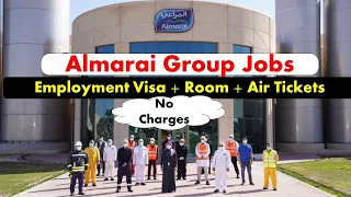 Almarai Company Hiring Staff Now In Dubai With Free Visa & Room 2025 | Dubai Almarai Jobs