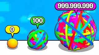 ELÁSTICOS INFINITOS PARA ENROLAR O PLANETA TERRA!! *explodiu?*