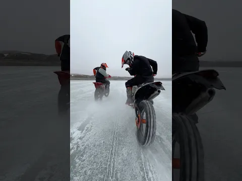 4T vs 2T Burnout on ice 🧊