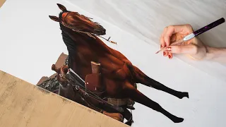 Drawing a Cowboy's Horse
