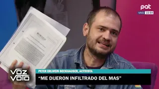 Entrevistado Peter Beckhauser, activista