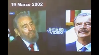 AMLO PONE AUDIO DE CUANDO FOX SE HUMILLÓ FRENTE A EEUU AL PEDIRLE A FIDEL CASTRO QUE SE FUERA