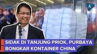 Menkeu Purbaya Sidak Tanjung Priok, Bongkar Peti Kemas dari China