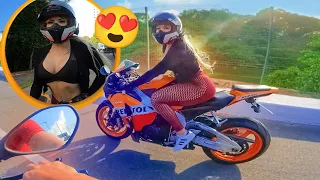 A LOIRA DA REPSOL ACEITOU O MEU CONVITE E O FINAL ME SURPREENDEU